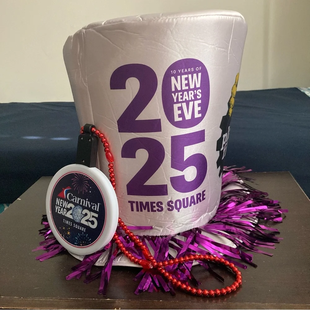 NYC Times Square New Years souvenirs